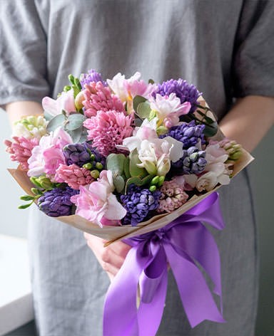 Бесплатная доставка цветов в Минусинске
